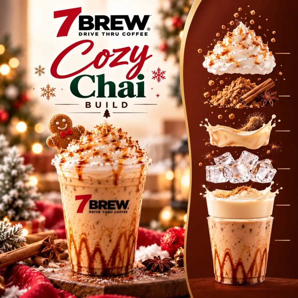 7 Brew Christmas Drinks 19 Fan-made cozy chai drink at 7 Brew