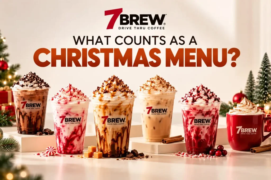 7 Brew Christmas Drinks 2 7 Brew winter drinks that make up the Christmas menu