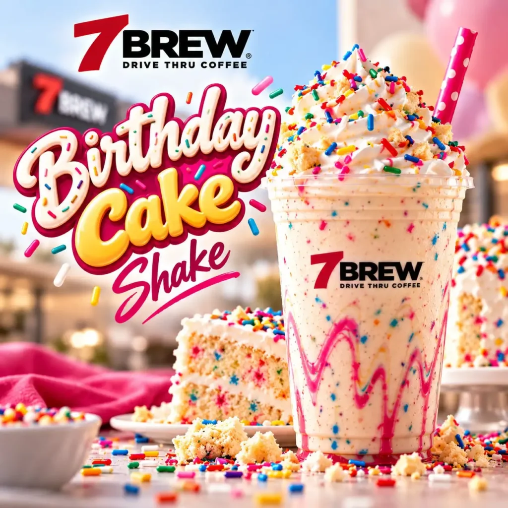 7 Brew Birthday Cake Shake
