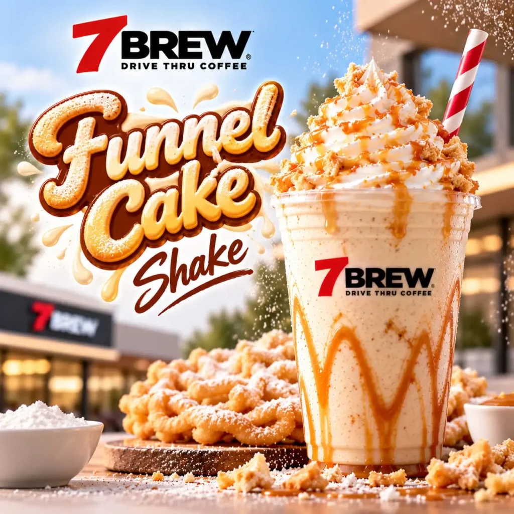 7 Brew Funnel Cake Shake