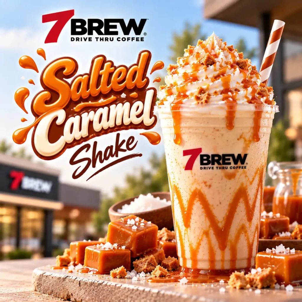 7 Brew Salted Caramel Shake