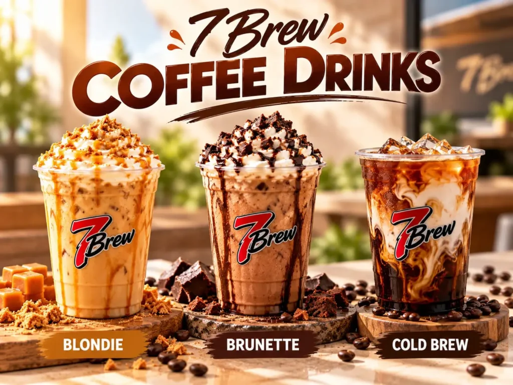 Best 7 Brew coffee drinks: Blondie, Brunette and cold brew