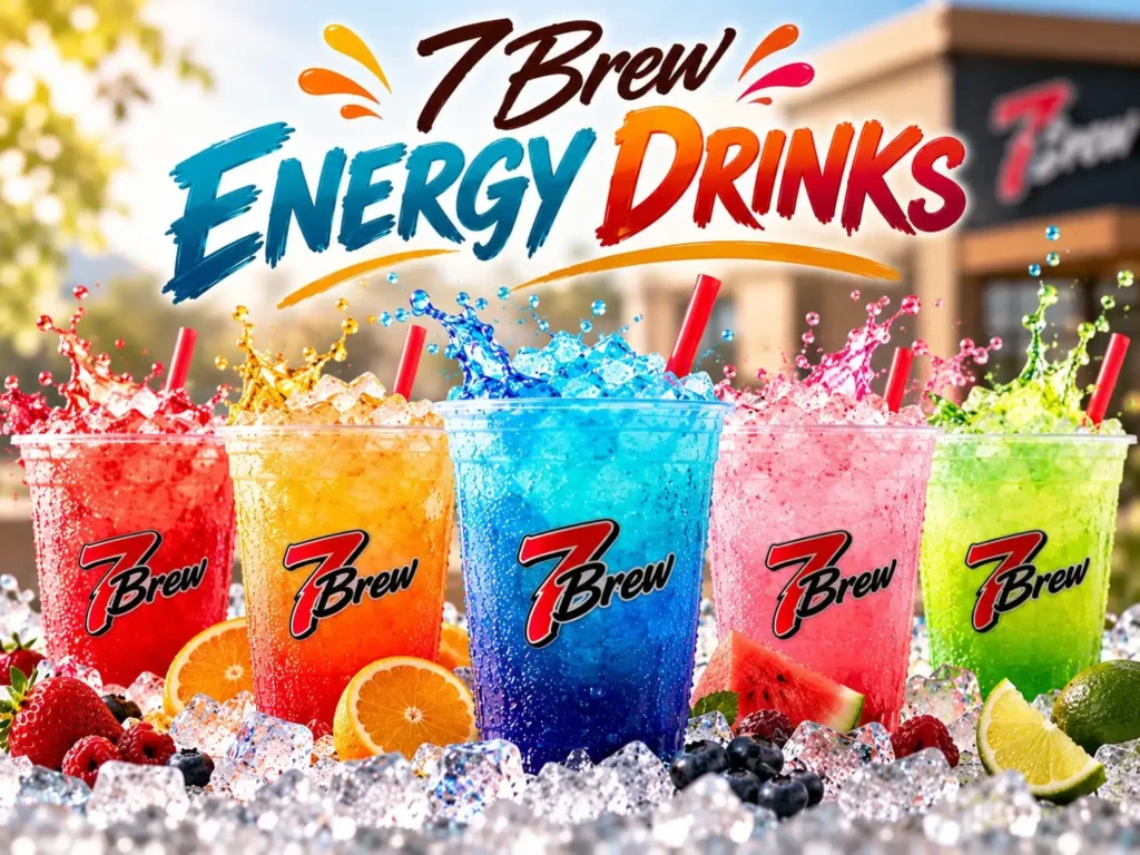 7 Brew pumpkin drinks: drinks: energy drinks: Tropic Thunder, Ocean Breeze and Nightshade