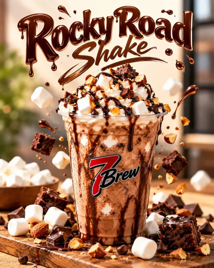 7 Brew pumpkin drinks: drinks: Rocky Road shake